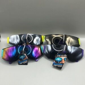 Vintage new old stock eye gear by opti ray bundle 4 sporty sunglasses.